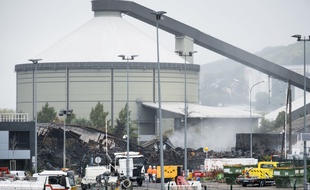 L'usine Lubrizol à Rouen le 5 octobre 2019.
