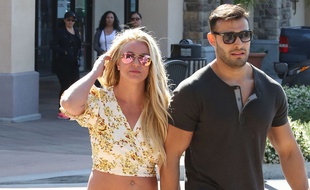 La chanteuse Britney Spears et son compagnon, le coach sportif Sam Asghari.