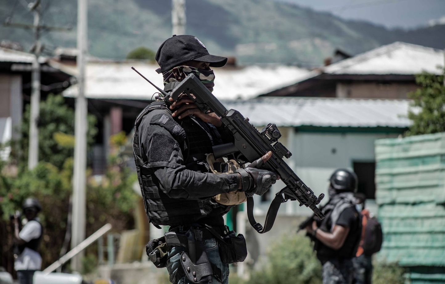 Des policiers à Port-au-Prince, le 9 juillet 2024 (illustration).
