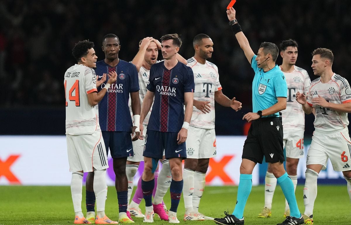 PSG - Bayern Munich : On en parle de l'attitude détestable des Bavarois sur le carton rouge de Luis Diaz ?