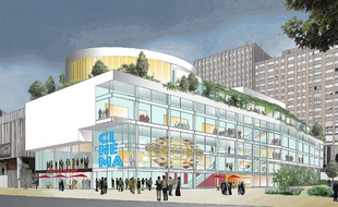 Le projet du cinéma des Halles.