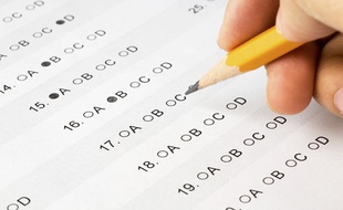 Illustration: Un questionnaire à choix multiples.