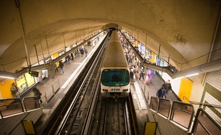 La station Castellane du métro marseillais
