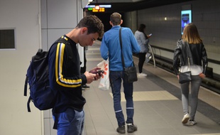 La première phase de l'arrivée de la connexion 4G dans le métro se révèle satisfaisante, comme ici dans la station Bellecour.