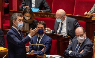Gérald Darmanin à l'Assemblée.