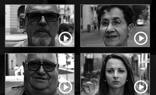 Capture d'écran du site les-extraordinaires-emmaus.org, présentant quatre Compagnons d'Emmaüs.