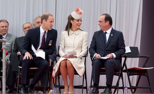 Kate Middleton et François Hollande à Liège