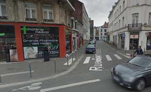 Angle des rues Solférino et Saint-Blaise à Lille