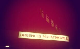 Les urgences pédiatriques d'un hôpital (illustration).
