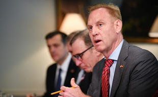 Le ministre américain de la Défense, Patrick Shanahan au Pentagone à Washington, le 12 avril 2019.