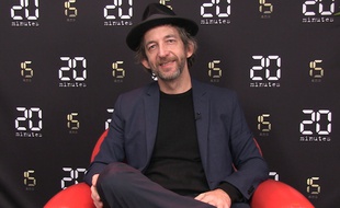 Arthur H dans le studio de 20 Minutes, le 24 janvier 2018