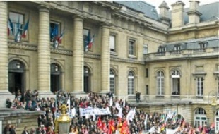 Le monde judiciaire s'était mobilisé.