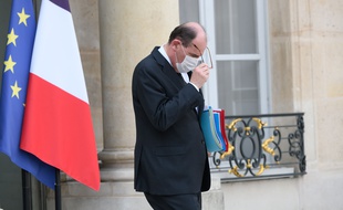 Jean Castex le 21 avril 2021 à l'Elysée.
