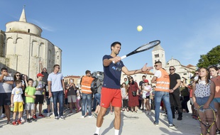 Novak Djokovic, à Zadar