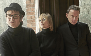Raymond Geerts, Geike Arnaert et Alex Callier du groupe Hooverphonic.