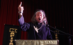 Alessandro Di Giuseppe, lors de sa campagne aux municipales de Lille.