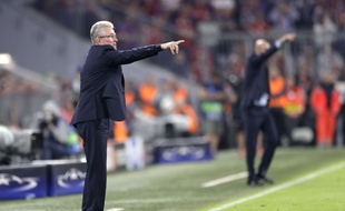 Jupp Heynckes face au Real Madrid, le 25 avril 2018.