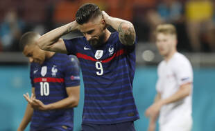Victime du retour de Karim Benzema, Giroud a peu joué lors de l'Euro.