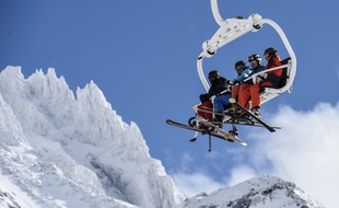Photo d'illustration d'un télésiège, ici en janvier sur la station de Val Thorens.