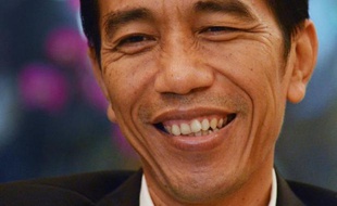 Le gouverneur de Jakarta, Joko Widodo, le 30 juiller 2013 à la mairie de Jakarta