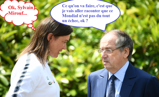 Noël Le Graët refuse de parler d'échec après l'élimination en quart des Bleues.