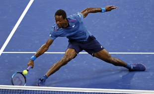 Le tennisman français Gaël Monfils a déclaré forfait face à Kei Nishikori au 2e tour de l'US Open, le 30 août à New York.