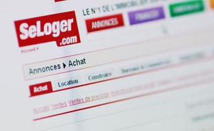 Capture d'écran du site Seloger.com le 18 janvier 2011