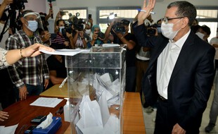 Le premier ministre sortant battu lors des élections de mercredi, Saad-Eddine El Othmani.