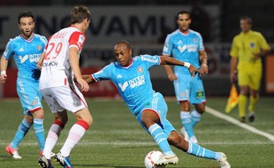 André Ayew face à Nancy, le 16 septembre 2013