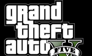 Le logo du jeu «GTA V», dévoilé le 25 octobre 2011.