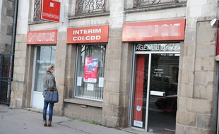 Illustration d'une agence d'intérim.