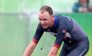 Christopher Froome aux JO de Rio le 10 août 2016.