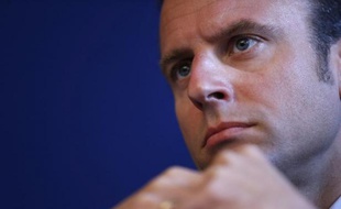 Le ministre de l'Economie Emmanuel Macron à Paris, le 12 mai 2015