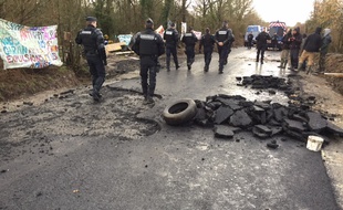 Des dégradations ont eu lieu sur la RD281