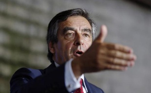 François Fillon, lors d'un meeting de l'UMP le 21 septembre 2014 près de Paris