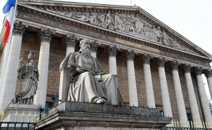 L'Assemblée nationale à Paris.