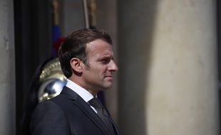 Emmanuel Macron à l'Elysée, le 23 juillet 2020.