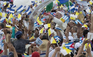 Le Pape François, à La Havane, à Cuba, le 20 septembre 2015.