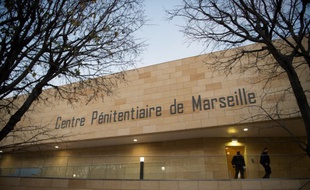 Illustration: Photo d'archives du 9 décembre 2016 montrant l'entrée de la nouvelle prison des Baumettes.