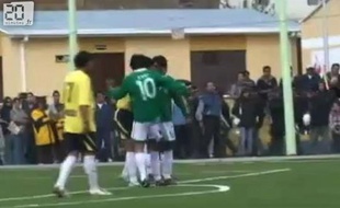 Friday sport 15. Evo Morales se lâche lors d'un match pas très amical