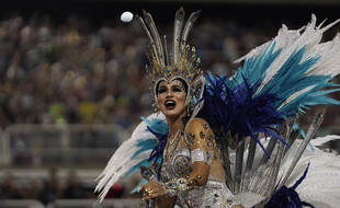Une danseuse à Rio, au Brésil, le 25 février 2020.