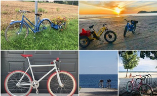 Nos lectrices et lecteurs ont partagé une jolie photo de leur vélo.