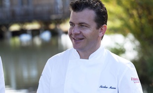 Le chef du restaurant La Grand4Vigne, Nicolas Masse