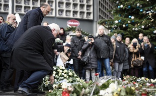 Beaucoup d'Allemands se sont déplacés pour rendre hommage aux victimes de l'attentat de Berlin