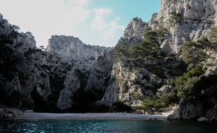 Le Parc national des Calanques à Marseille.