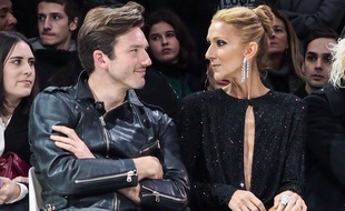Pepe Munoz et Celine Dion au défilé Alexandre Vauthier le 22 janvier 2019.