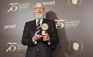 Le présentateur David Letterman