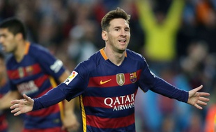 Lionel Messi au Camp Nou le 23 avril 206.