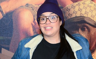 L'humoriste Melha Bedia à Paris en 2016.