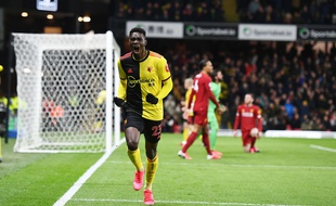 En février, Ismaïla Sarr avait infligé à Liverpool sa première défaite de la saison avec Watford.